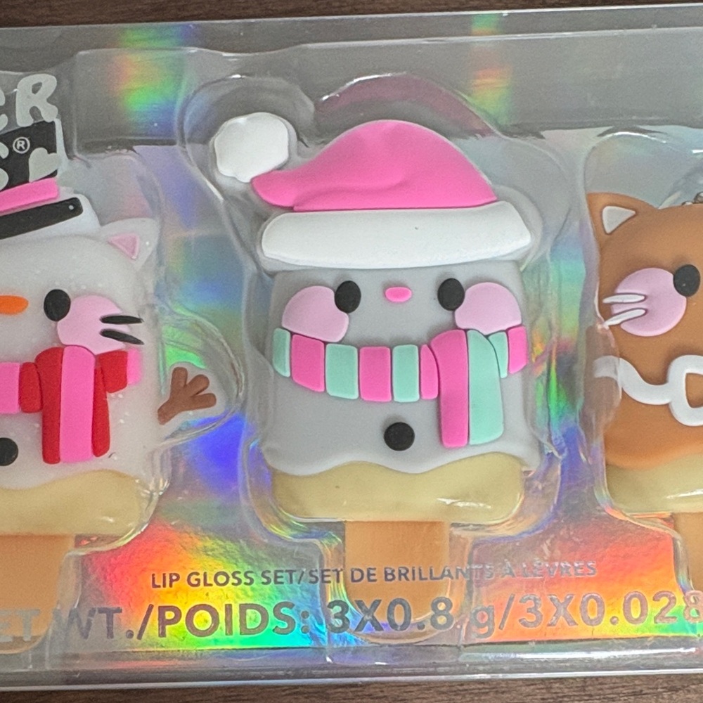 Claire's Pucker Pops Holiday Lip Gloss Trio - Picture 4 of 5